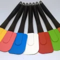 BUĞZ Dekoratif Renkli Silikon Spatula Pratik Sevimli Spatula Kaşık Bx40
