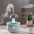 BUĞZ Dekoratif Şemsiye Tasarımlı Soğuk Buhar Aroma Difüzörü ve Hava Nemlendirici, 7 Renkli LED Işıklı