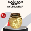 BUĞZ Dekoratif Solar Cam Şişe LED Lamba Gün Işığı Renk