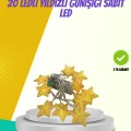 BUĞZ Dekoratif Yıldız Led Aydınlatma 20 Ledli 5 Metre Günışığı