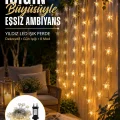BUĞZ Dekoratif Yıldız Led Aydınlatma 20 Ledli 5 Metre Günışığı Yeni Nesil