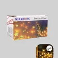BUĞZ Dekoratif Yıldız Led Aydınlatma 20 Ledli 5 Metre Günışığı Yeni Nesil
