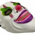 BUĞZ Delirten Gülüş Psikopat Palyaço Temalı Joker Maskesi Bx40