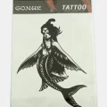  Deniz Kızı Tattoo Dövme Sticker
