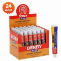 BUĞZ Derby N.78 Kontakt Yapıştırıcı 40 Gr 24 Adet Standlı Kutulu Güçlü Genel Amaçlı Yapıştırıcı