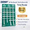 BUĞZ Derby Tek Bıçaklı Tıraş Bıçağı Avantajlı Paket Seçenekleri 24 ADET