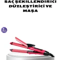 BUĞZ Dereceli Seramik Saç Düzleştirici – 5 Isı Seviyesi, 200°C Maksimum Sıcaklık