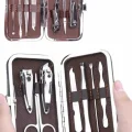  Deri Çanta Hediyeli 7 Parça Manikür-Pedikür Tırnak Bakım Seti