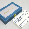 BUĞZ Deri Kutulu Domino Oyunu