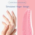  Derin Gözenek Temizliği İçin İnce Kaba Silikon Uçlu Elektrikli Yüz Temizleme Fırçası