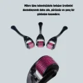  Dermaroller 0.5 mm Akne İzleri ve Çatlak Giderici Cilt Bakım Aleti