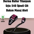  Dermaroller Titanyum 540 İğneli 0.5 mm Cilt Yenileme ve Anti Aging Etkisi