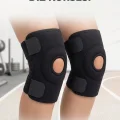 BUĞZ Destekli Diz Korsesi Patella Menisküs Ağrısı İçin Spor Dizlik İkili Yan Çapraz