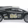  Die Cast Çek Bırak Metal Siyah Yarış Arabası 86