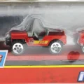  Die Cast Metal Tırlı ve Jeepli İtfaiye Seti