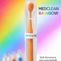 BUĞZ Difaş Medclean Rainbow Diş Fırçası 1 Adet Orta Sert Renkli Yetişkin Diş Fırçası