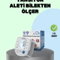 BUĞZ Dijital Bilek Tansiyon Aleti Çift Güç Kaynaklı HD Ekranlı