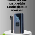 BUĞZ Dijital Ekranlı Kablosuz Hava Pompası LED Işıklı 12V 80W