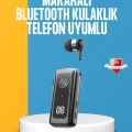 BUĞZ Dijital Ekranlı ve Hızlı Şarjlı Bluetooth 5.2 Makaralı Kulaklık