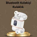 BUĞZ Dijital Göstergeli Bluetooth Kulakiçi Kulaklık – 4’lü Paket, Gürültü Engellemeli
