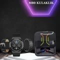 BUĞZ Dijital Göstergeli Bluetooth Kulaklık ve Bildirim Görebilen Akıllı Saat Alarm ve Titreşim