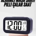  Dijital Işıklı Alarmlı Çalışma Masası Ekran Pilli Çalar Saat
