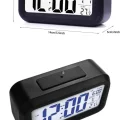 BUĞZ Dijital Işıklı Alarmlı Çalışma Masası Ekran Pilli Çalar Saat - BUĞZ