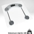  Dijital Kare Cam Baskül Darbelere Karşı Dayanıklı Terazi Yüksek Hassasiyetli Tartı Tf 1052
