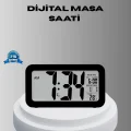 BUĞZ Dijital Masa Saati Sensörlü Aydınlatmalı Alarm ve Sıcaklık Ölçerli