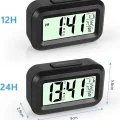  Dijital Masa Saati Termometreli Takvim Çalar Saat Led Ekran Pilli