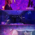 BUĞZ Dinozor tasarımlı bluetooth hoparlör gece lambası galaxy led projektör çok renkli 2 saat