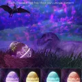 BUĞZ Dinozor tasarımlı bluetooth hoparlör gece lambası galaxy led projektör çok renkli 2 saat