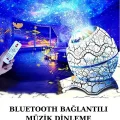  Dinozor Yumurtası Gece Masa Lambası Bluetooth Hoparlör 14 Renk Seçeneği