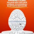 BUĞZ Dinozor Yumurtası Tasarımlı Projektörlü Gece Lambası - BUĞZ