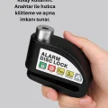 BUĞZ Disk Fren Kilidi Alarmlı Anti Hırsızlık Motosiklet Scooter Bisiklet - Lisinya