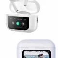 BUĞZ Dokunmatik Ekranlı ANC/ENC Yeni Nesil Pro Bluetooth Kulaklık Dokunmatik Ekran Yeni Nesil - BUĞZ