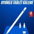 BUĞZ Dokunmatik Kalem Tablet Kalemi Çizim Stylus Kalem Yedek Uçlu