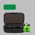BUĞZ Dokunmatik Kontrollü ABS Malzemeli Bluetooth Kulaklık + Yüksek Kapasiteli Kutu