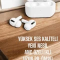 BUĞZ Dokunmatik Kontrollü Kablosuz Kulaklık iOS ve Android Uyumlu - BUĞZ