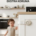 BUĞZ Dolap ve Çekmeceler İçin Çocuk Güvenlik Kilidi Pratik Emniyet Aparatı