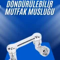  Döndürülebilir Musluk Mutfak Banyo Musluk Ucu Başlığı 4 Filtreli