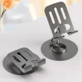 BUĞZ Dönebilir ve Katlanabilir Masaüstü Metal Telefon Tutucu