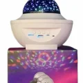 BUĞZ Dönen Işıklı Disko Topu Projektör Müzik Çalarlı Disco Speaker - Lisinya