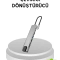 BUĞZ Dönüştürücü Hub – Kompakt, Dayanıklı ve Yüksek Hızlı Bağlantı
