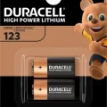 BUĞZ Duracell Lityum CR123A Pil 2li