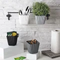 BUĞZ Duvara Asılan Çok Amaçlı Organizer - 2'li Saksı Set