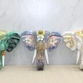 BUĞZ Duvara Asmalı Renkli Fil Kafası 4galıleo-26