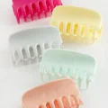 BUĞZ Düz Renkli Mandal Toka 6 cm