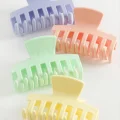 BUĞZ Düz Renkli Mandal Toka 6 cm