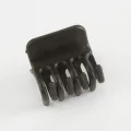 BUĞZ Düz Siyah Renkli Mandal Toka 4 cm